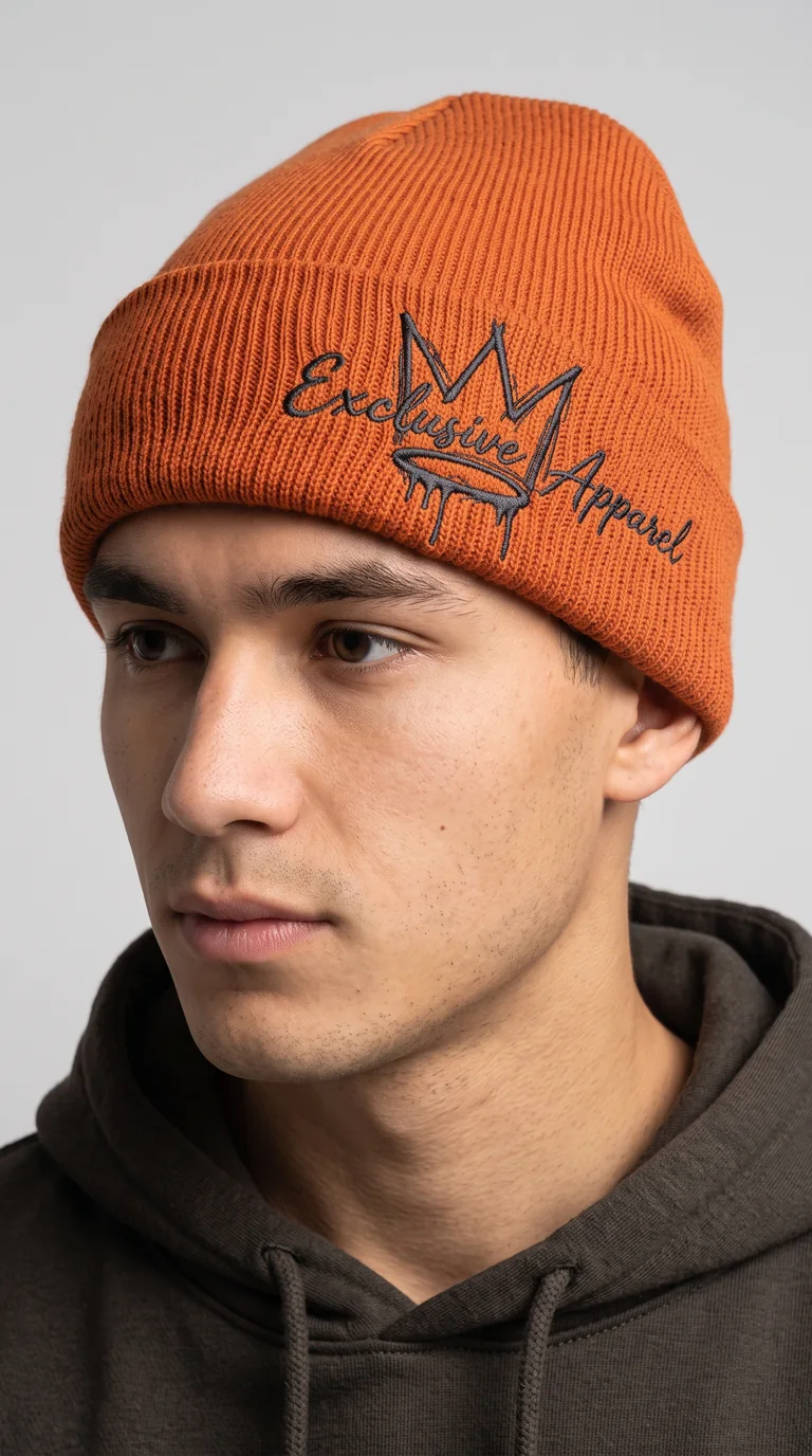 Exclusive Apparel beanie — supplied product photo 1