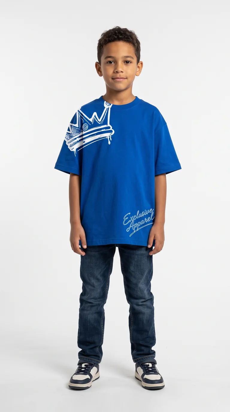 Exclusive Apparel children’s T-shirt — supplied product photo 1