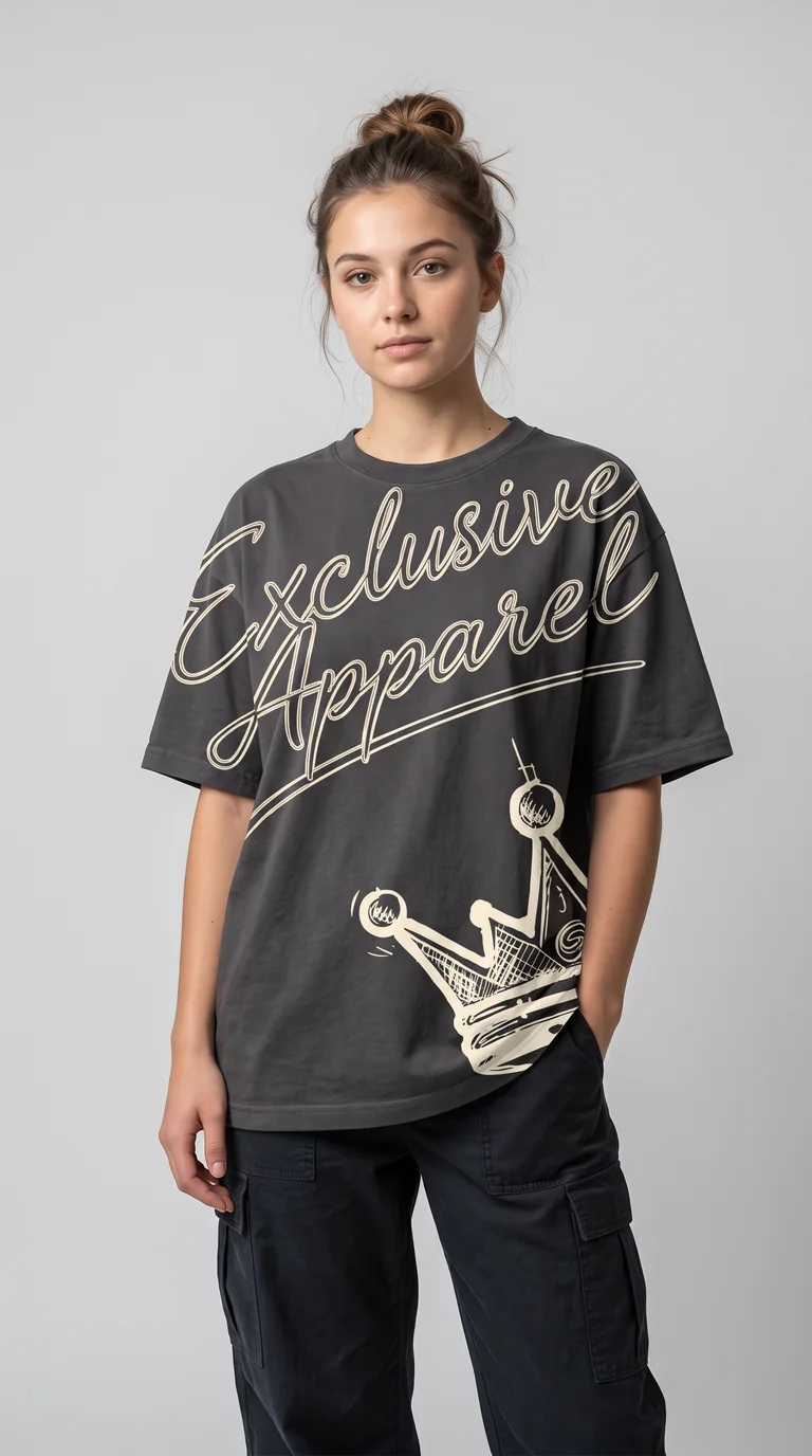 Exclusive Apparel women’s T-shirt — supplied product photo 1